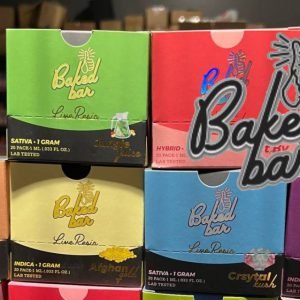 Baked Bar Live Resin Carts